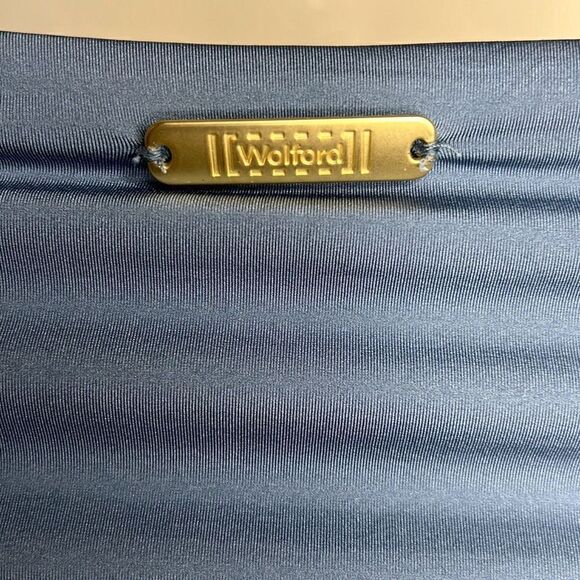 NWT Wolford Essentials Bikini Swimwear High Waisted Set Pacific Blue S - Picture 8 of 16